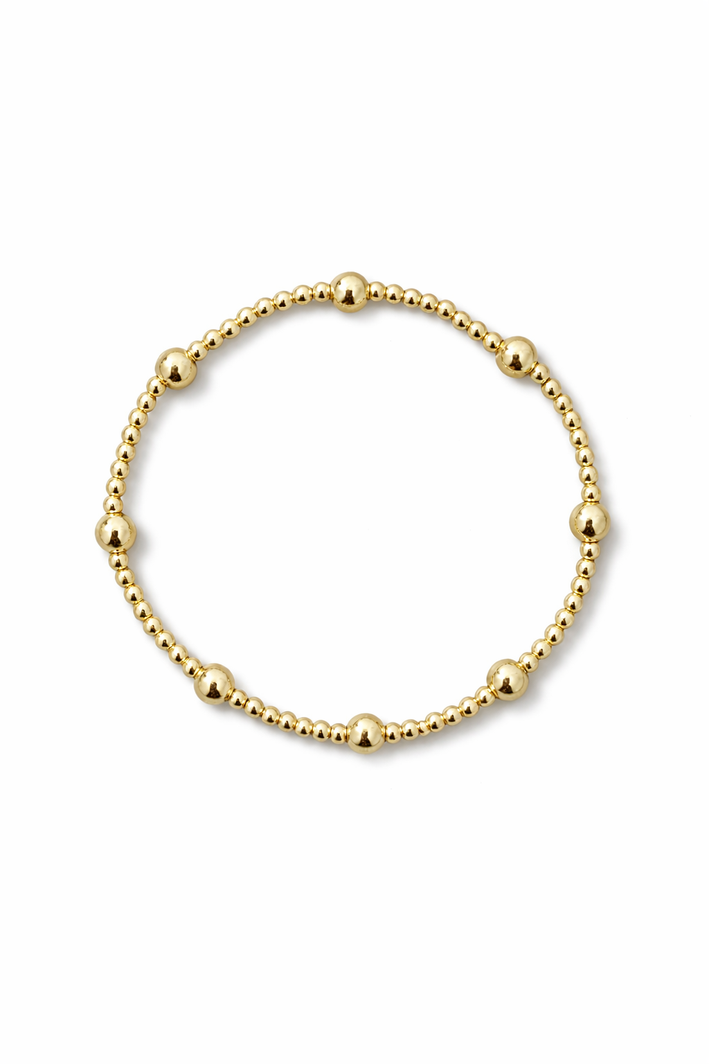 Gold pot detail bracelet