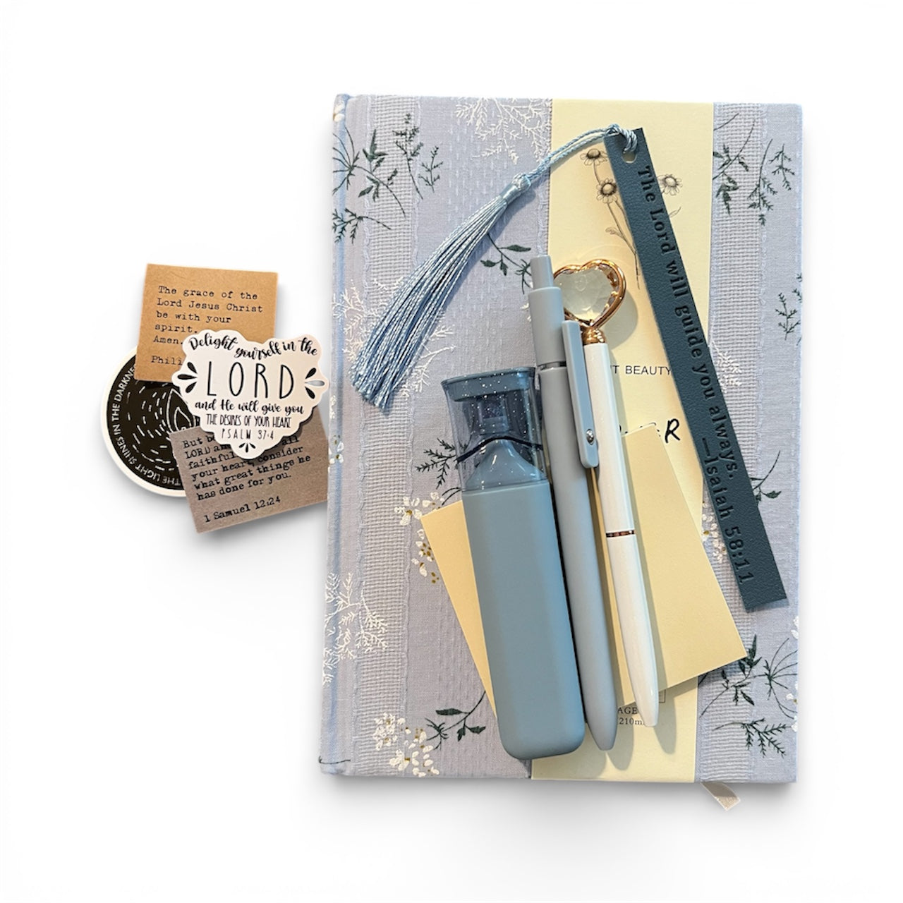Journaling set - matte blue