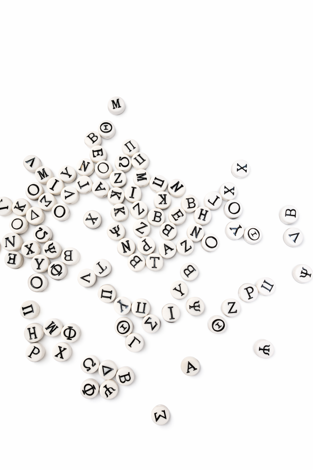 Custom Greek letter bracelets