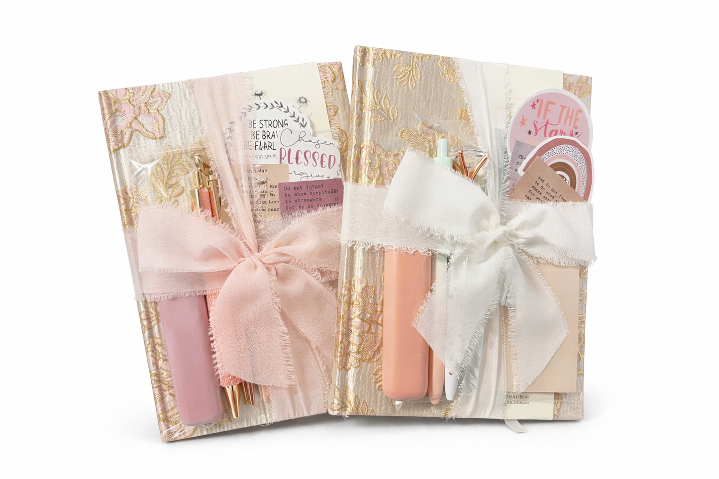 Journaling set - glossy pink