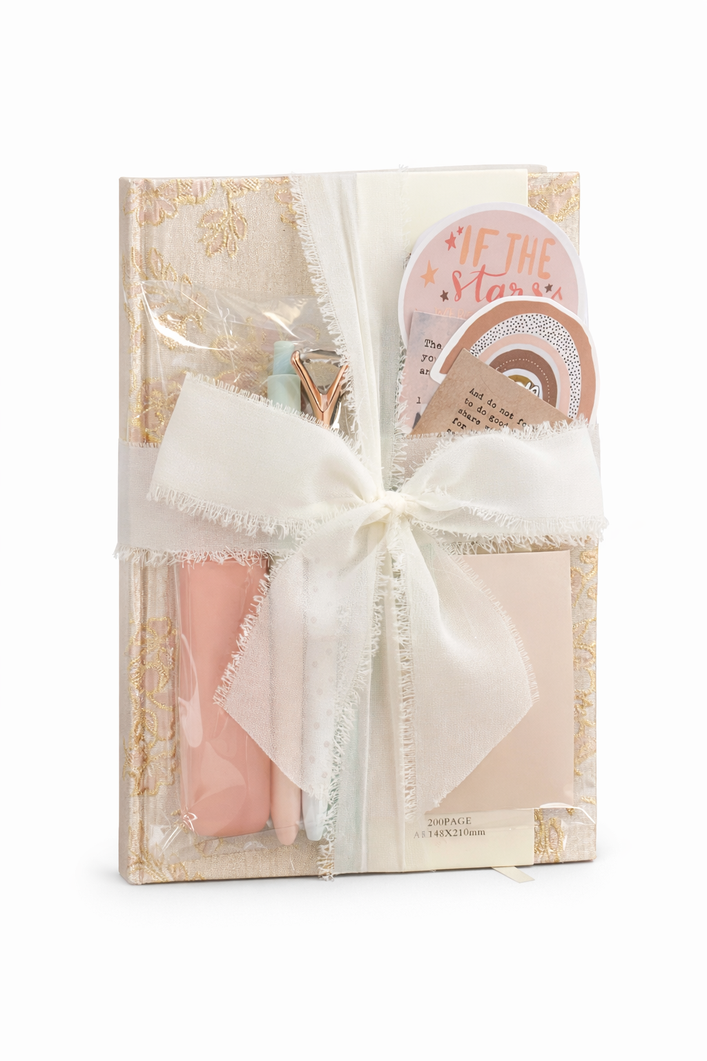 Journaling set - glossy pink