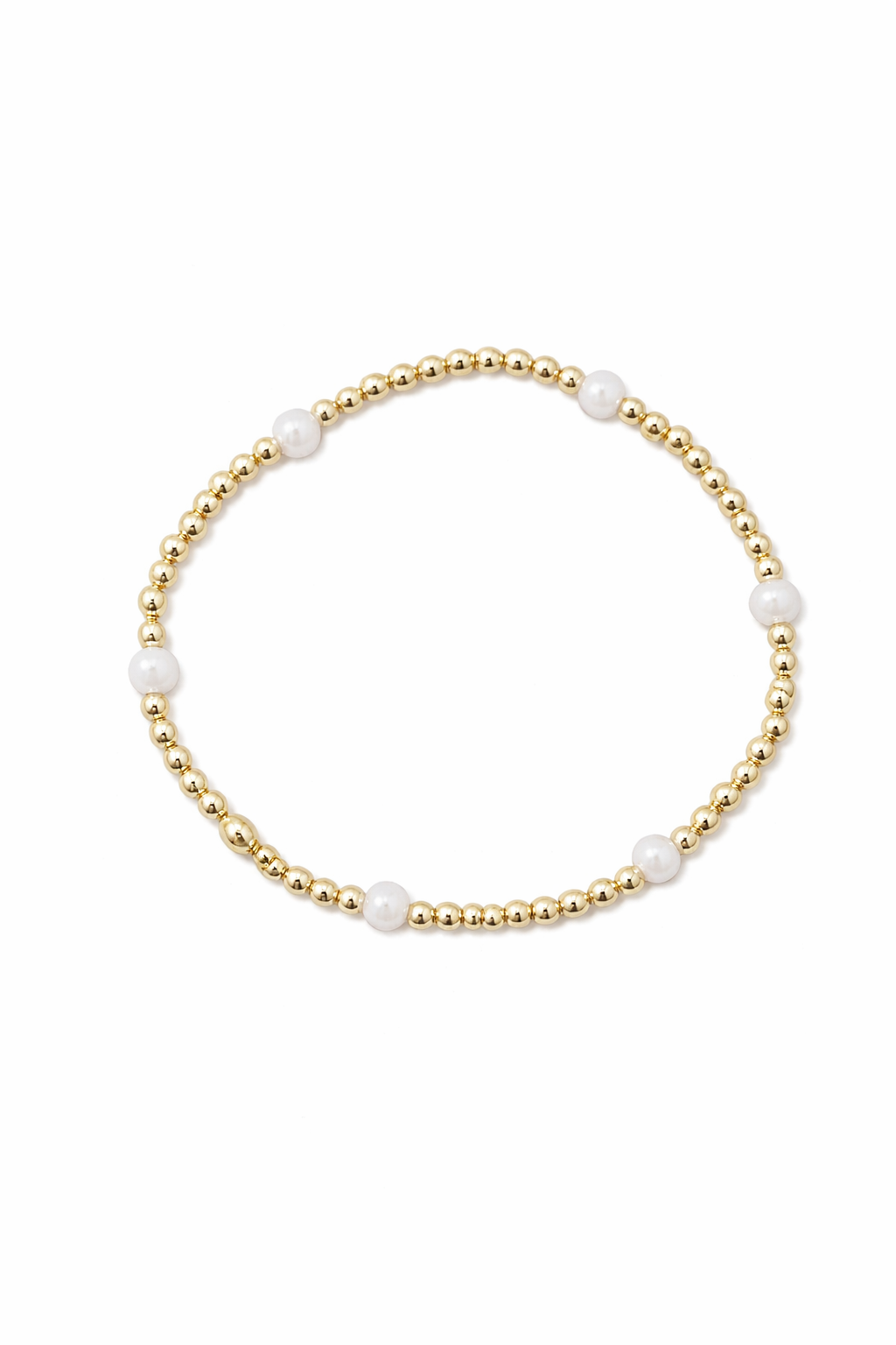 Dainty pearl detail bracelet