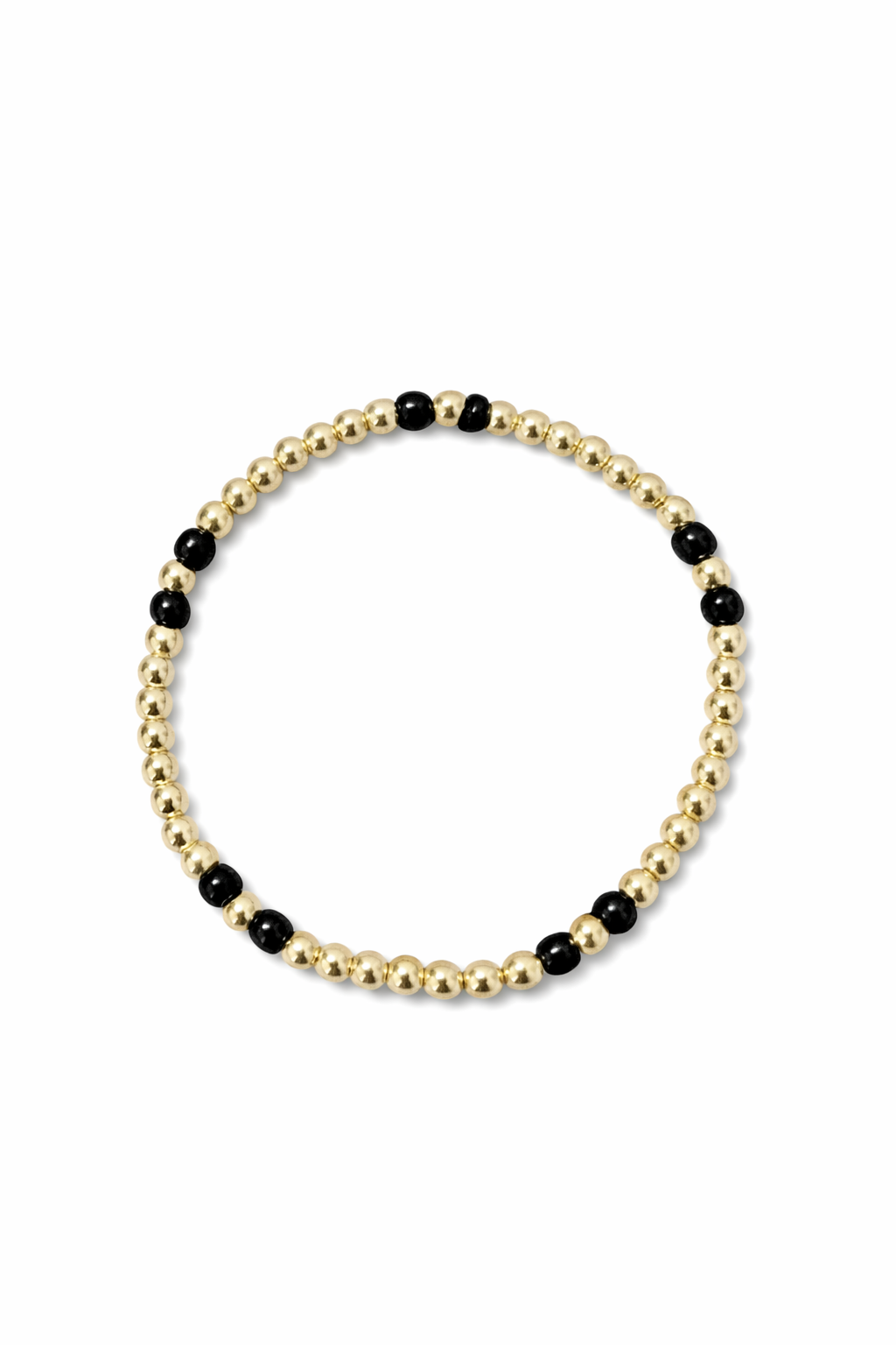 Bitty detail gold bracelets