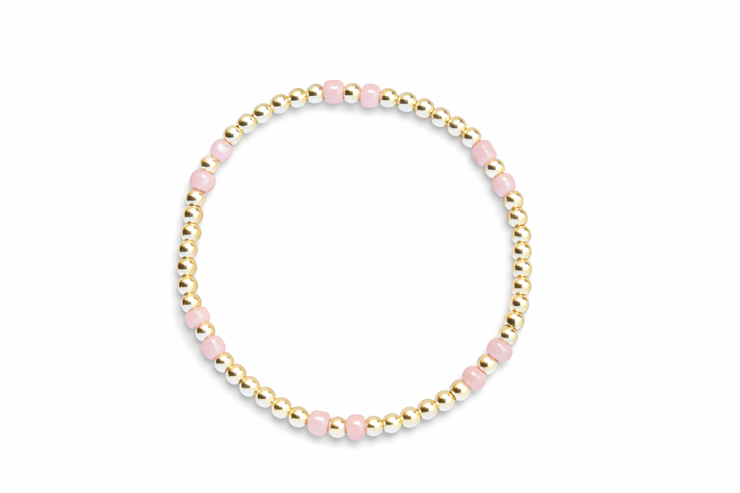 Bitty detail gold bracelets