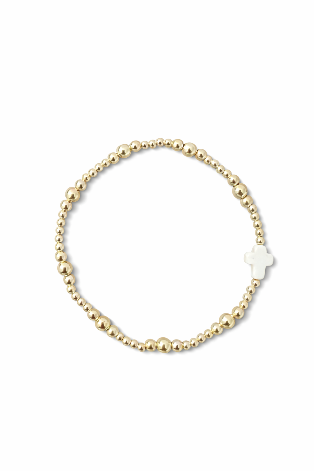 Cross detail bracelet