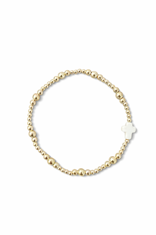 Cross detail bracelet
