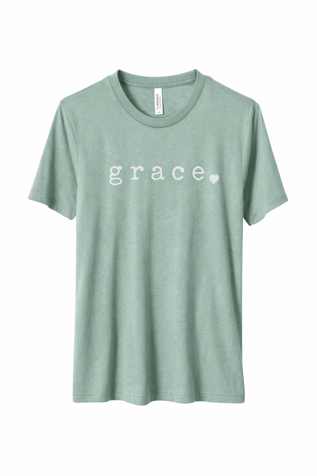 Heather Dusty Blue grace tee