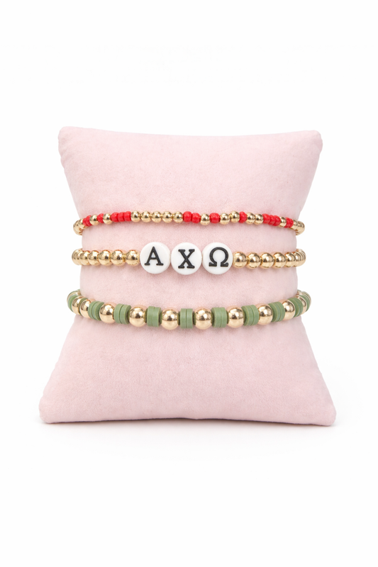 Alpha Chi Omega bracelets