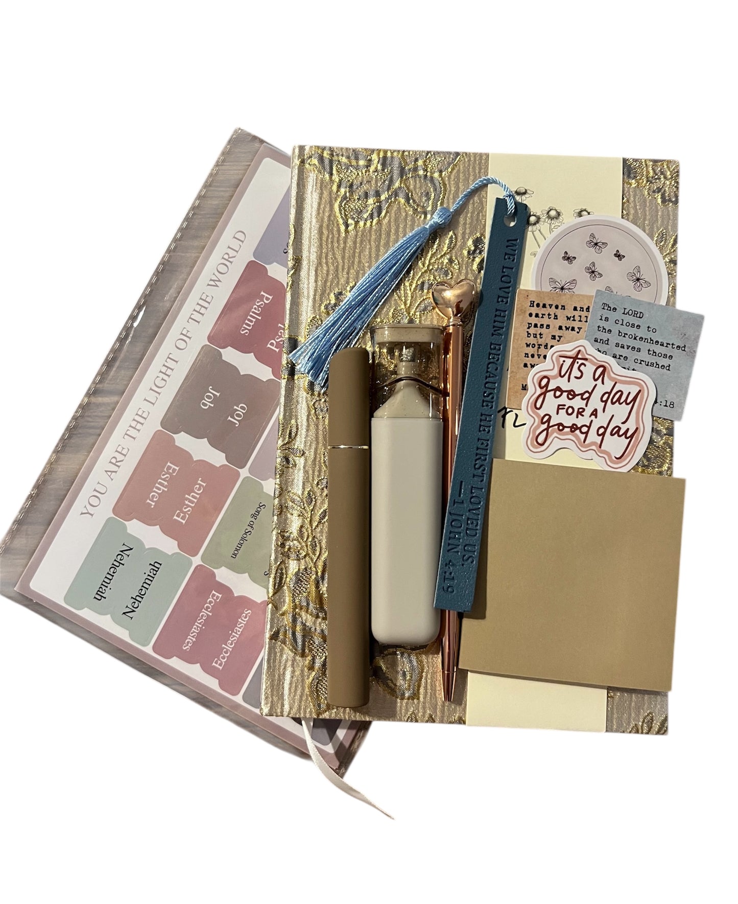 Journaling set - glossy purple