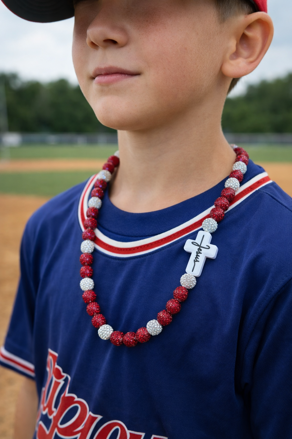 Baseball bro necklaces