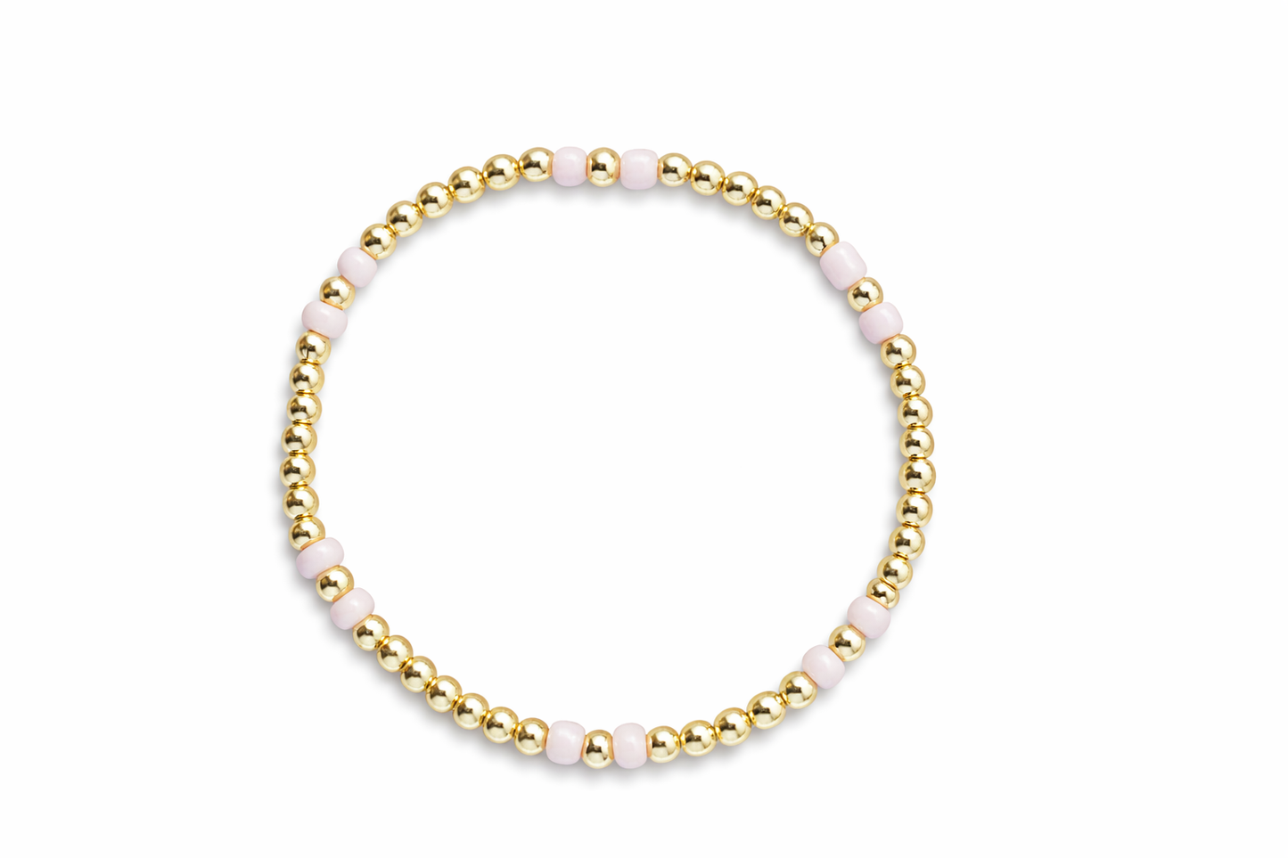 Bitty detail gold bracelets