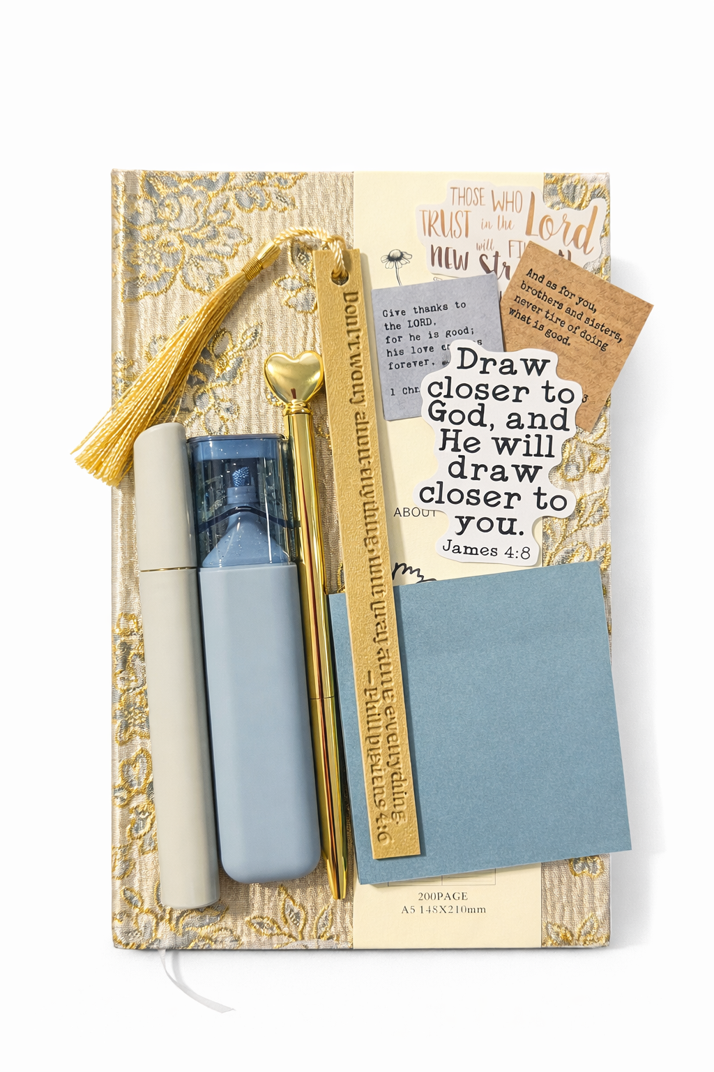 Journaling set - glossy purple