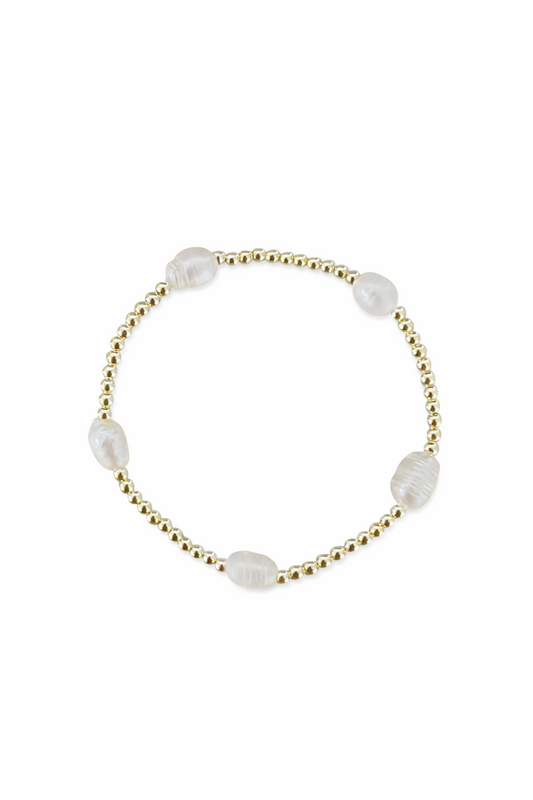 Freshwater pearl detail