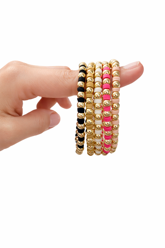 Soft shores gold bracelets