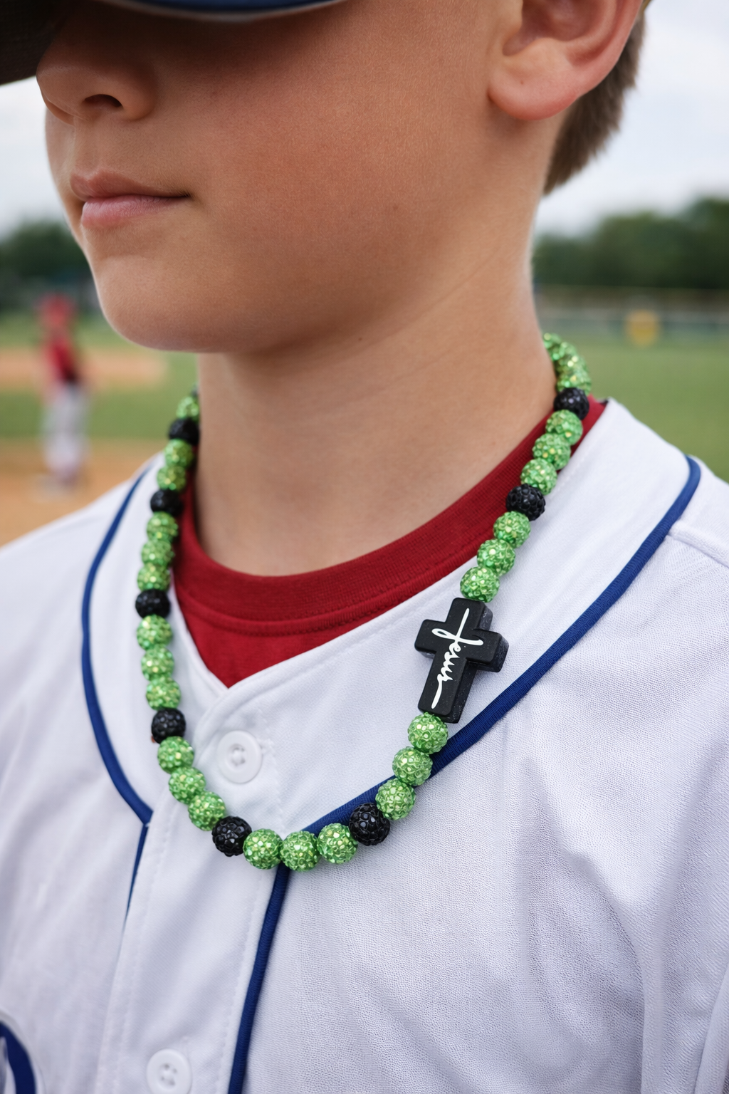 Baseball bro necklaces
