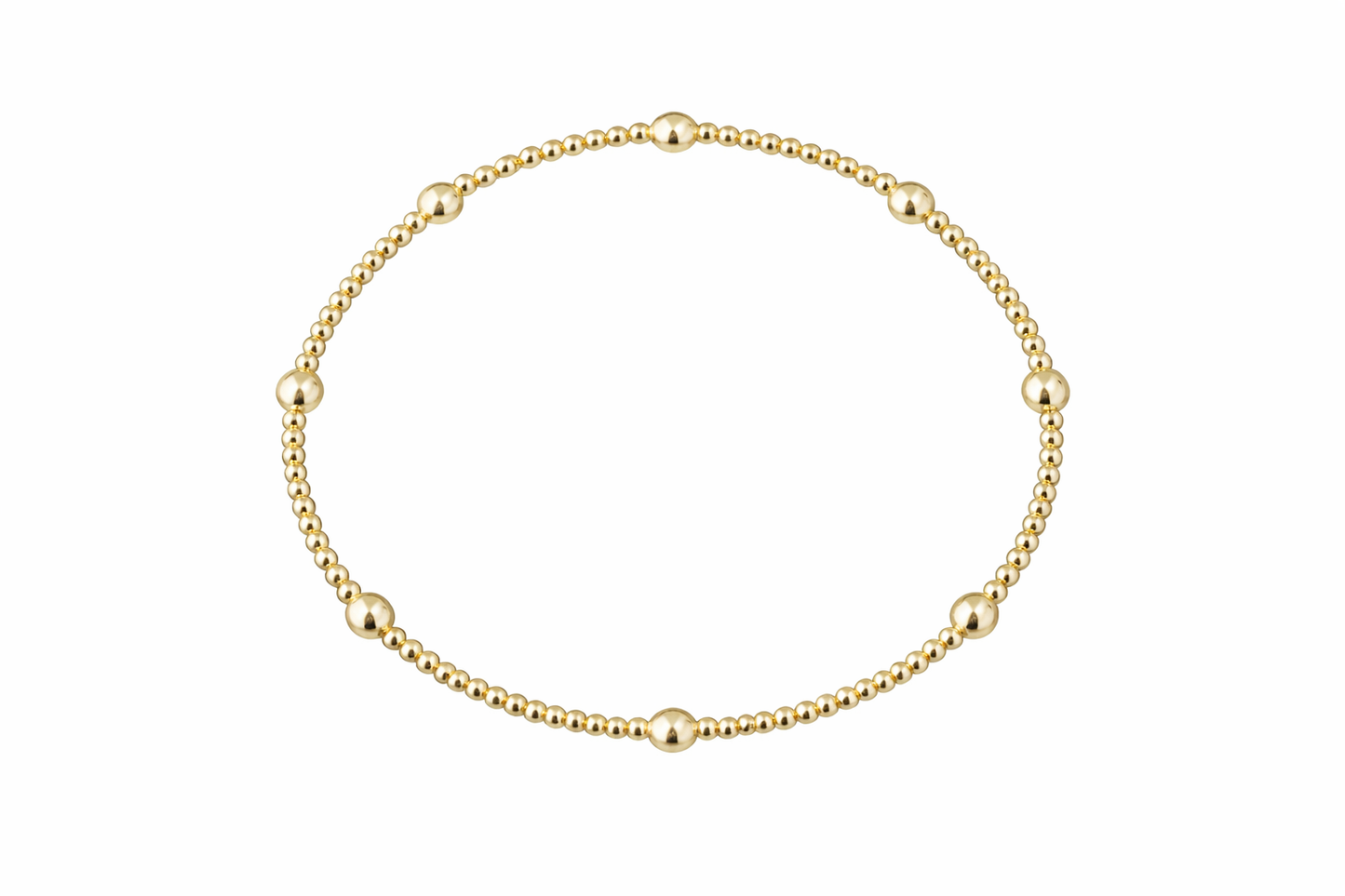 Gold pot detail bracelet