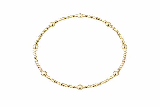 Gold pot detail bracelet