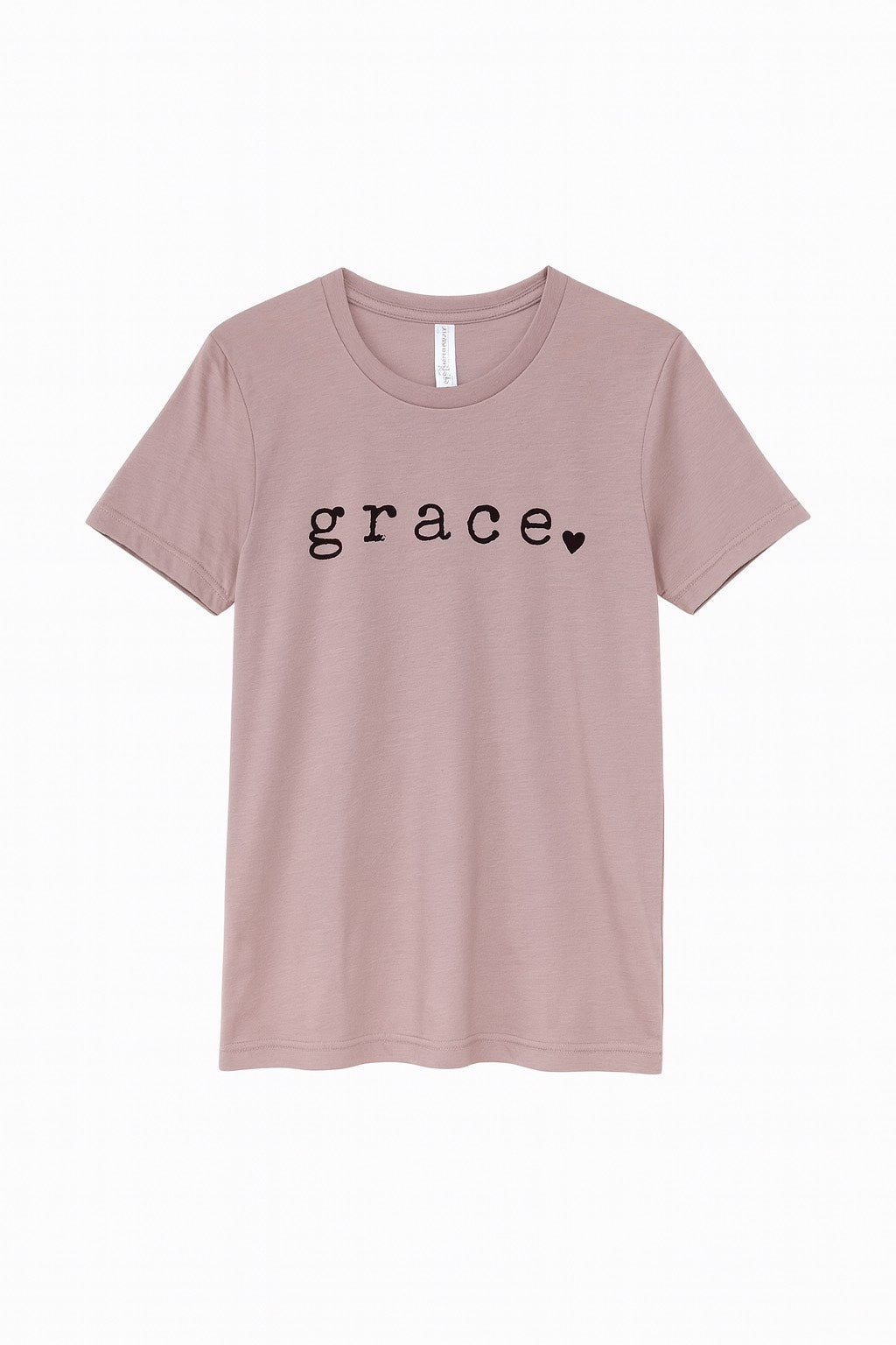Heather Pink Gravel grace tee